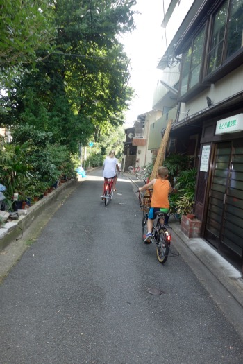 Cykeltur i Kyoto