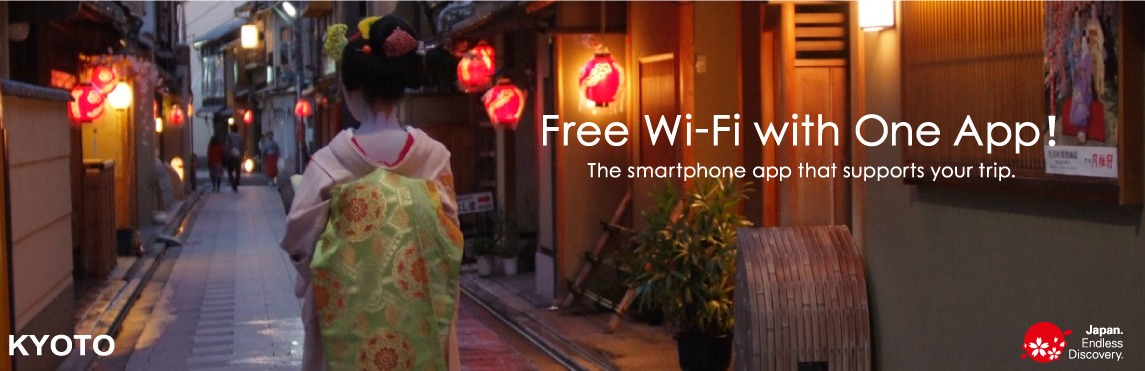 Gratis WIFi i Japan