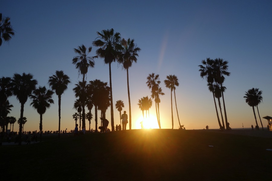 Venice Beach og Santa Monica