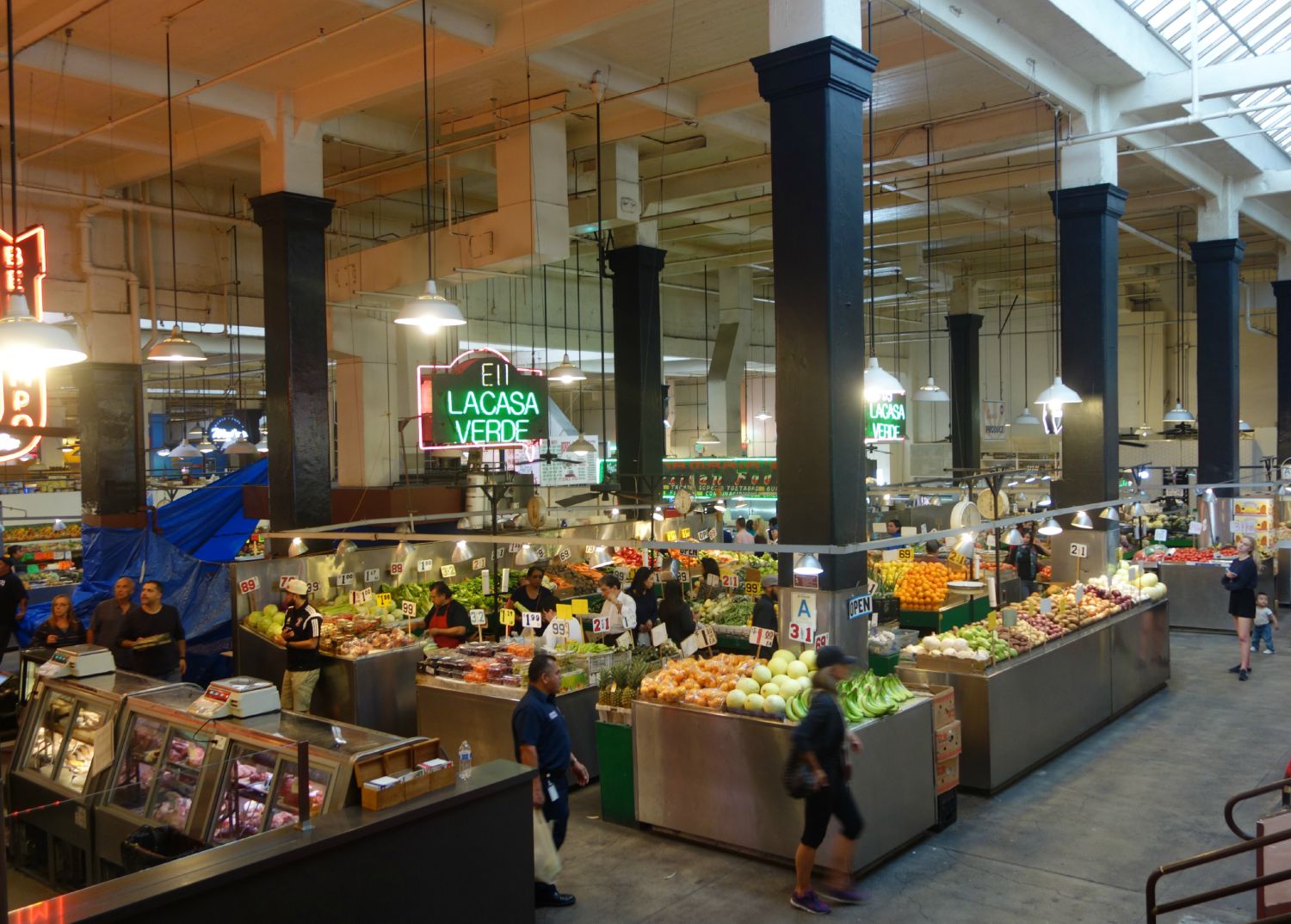 Grand Central Market i Los Angeles