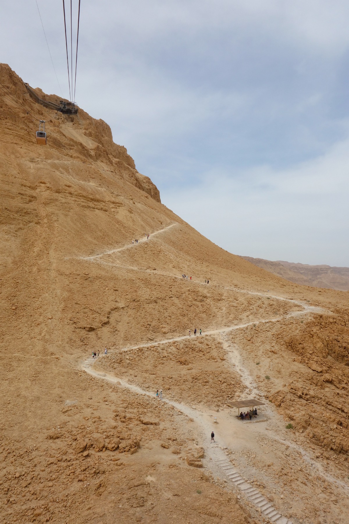 I Israel skal du bestige Masada
