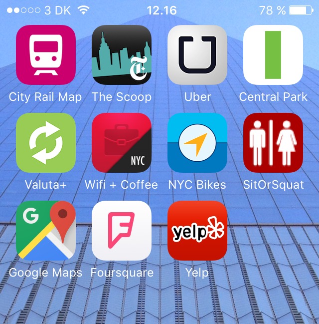 Hvilke app's er de bedste i New York