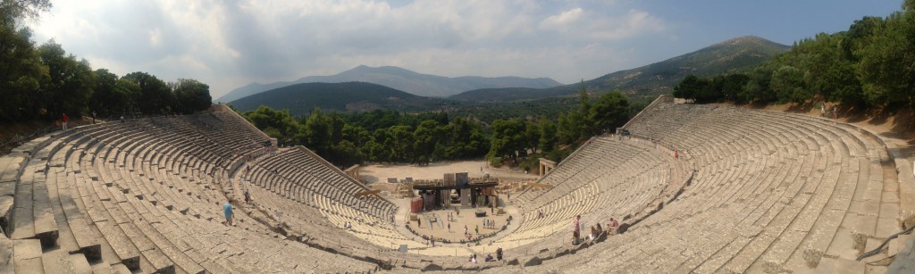 Friluftsteatret i Epidauros
