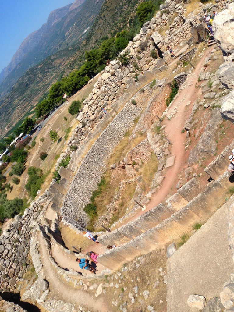 Grave Circle A at Mycenae