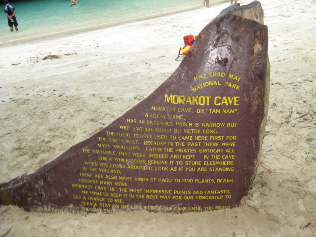 Monumentet i Morakot Cave