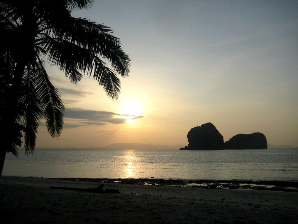Solnedgang på Koh Ngai Resort