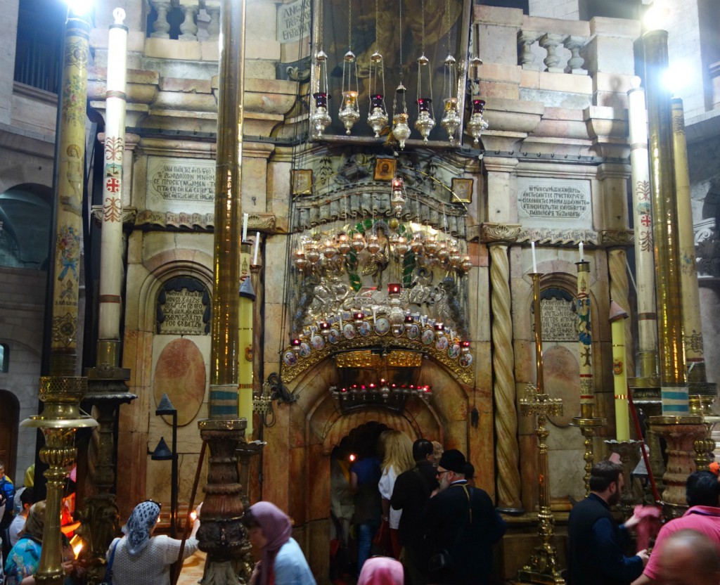 Jesus grav inde i Holy Sepulchre