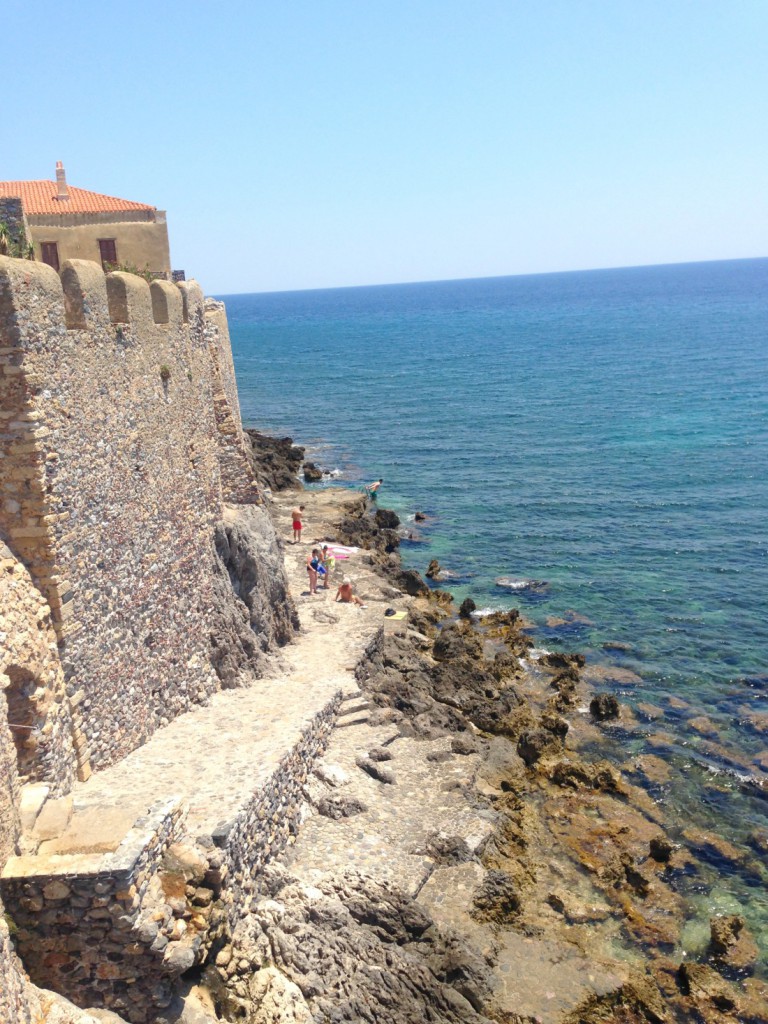 Monemvasia smukke strande på Peloponnese