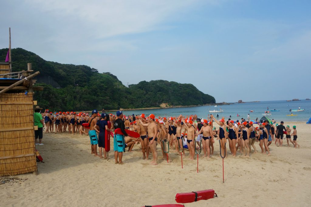 Japansk sommer skoleklasser