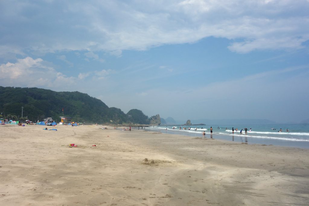 Kisami Ohama Beach en god strand i Japan