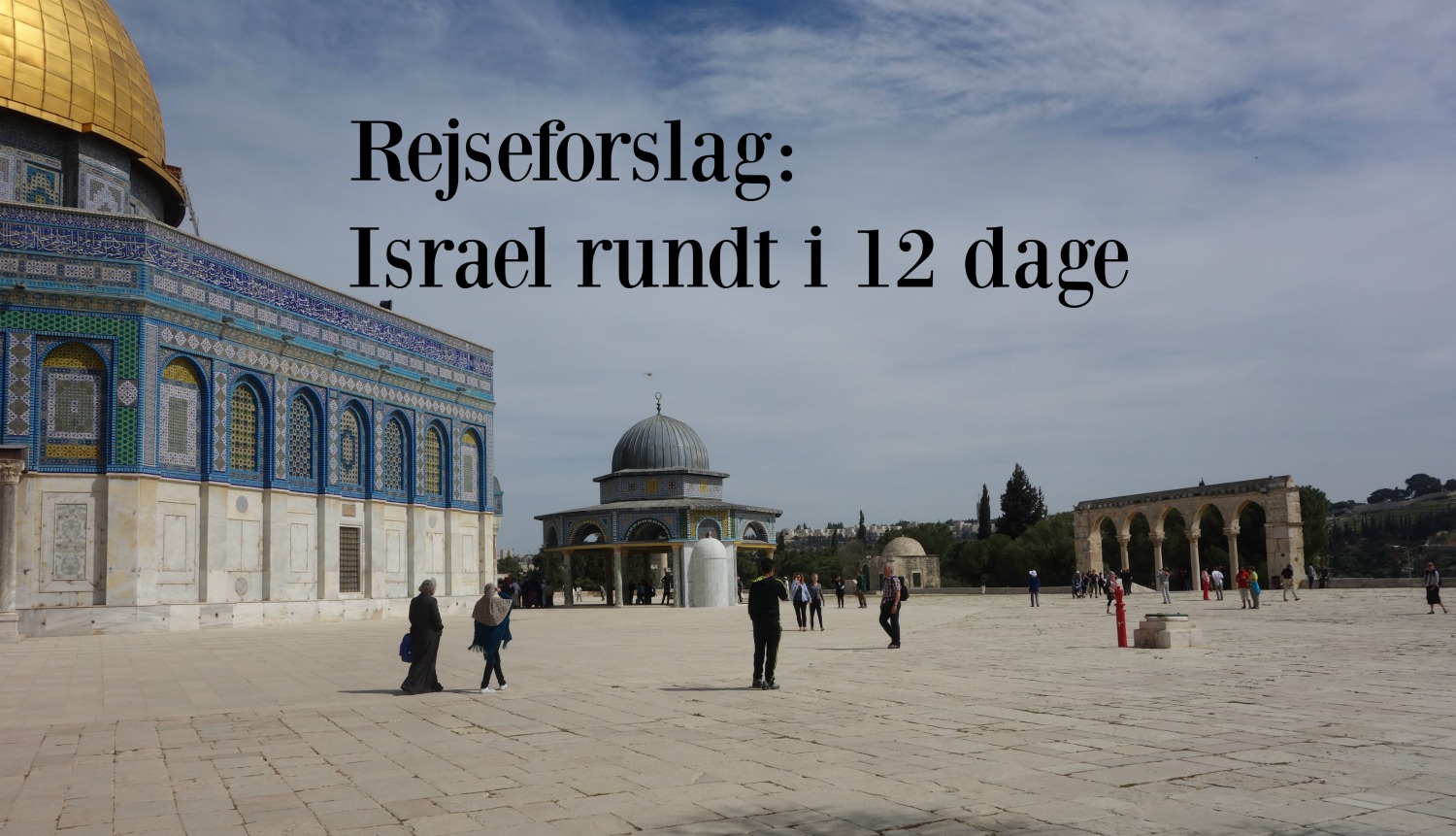 Rejseforslag: Israel rundt i 12 dage