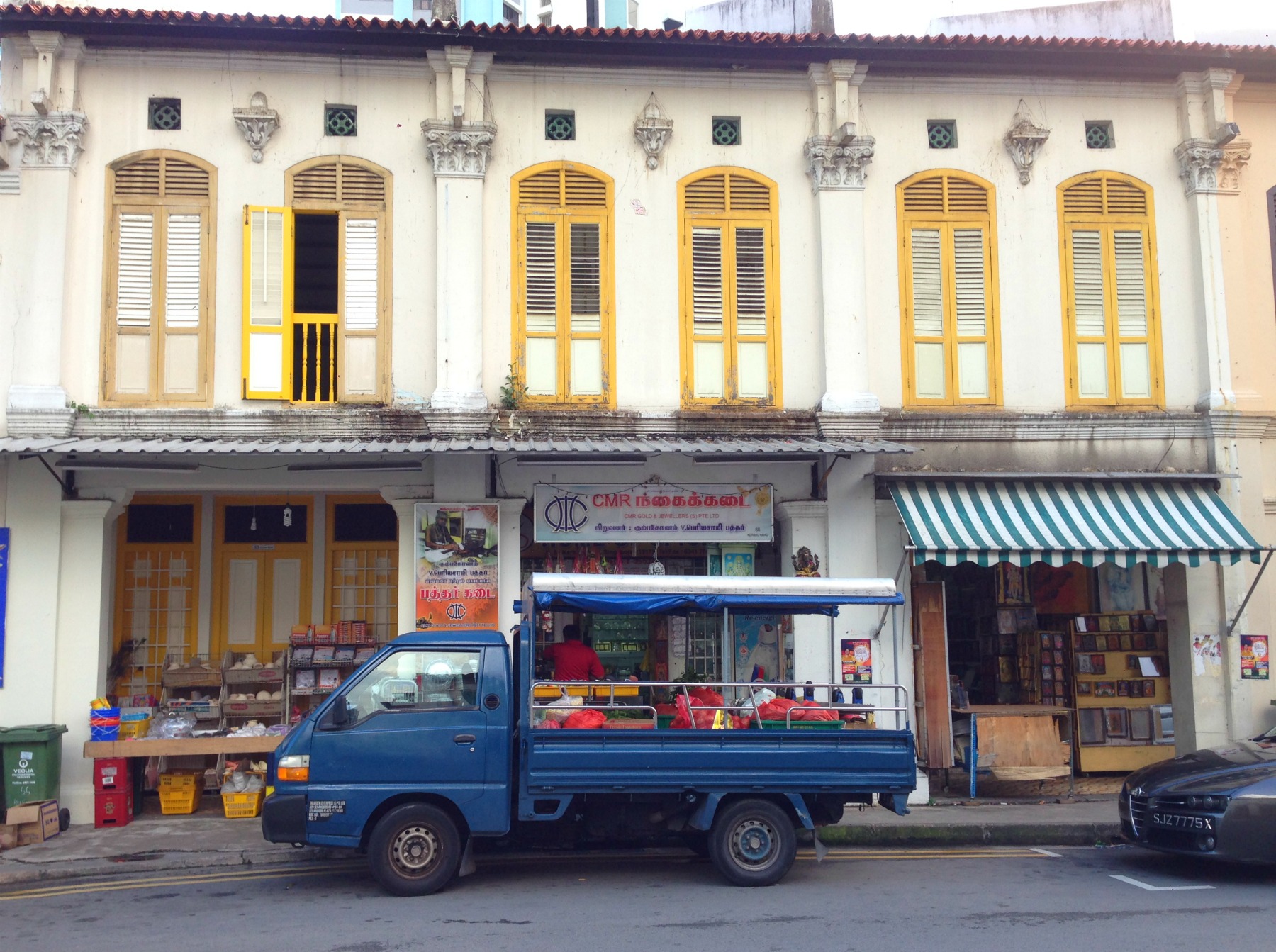 Lokalt supermarked i Little India