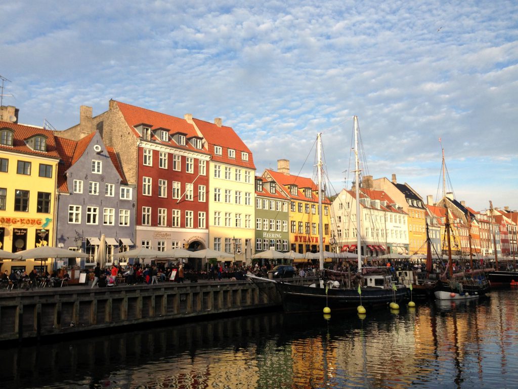 Begyndelsen af Nyhavn