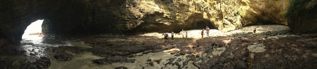Panorama billede i Ryugu grotten