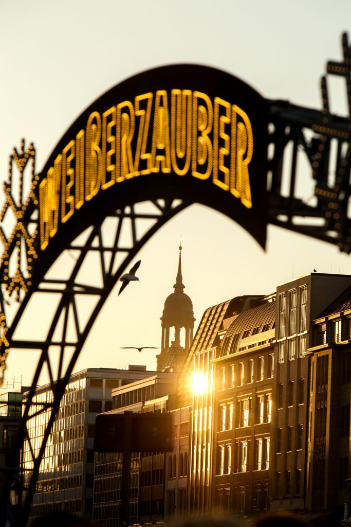 Rathaus Julemarked i Hamburg