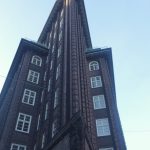 Chilehaus set fra agter om dagen