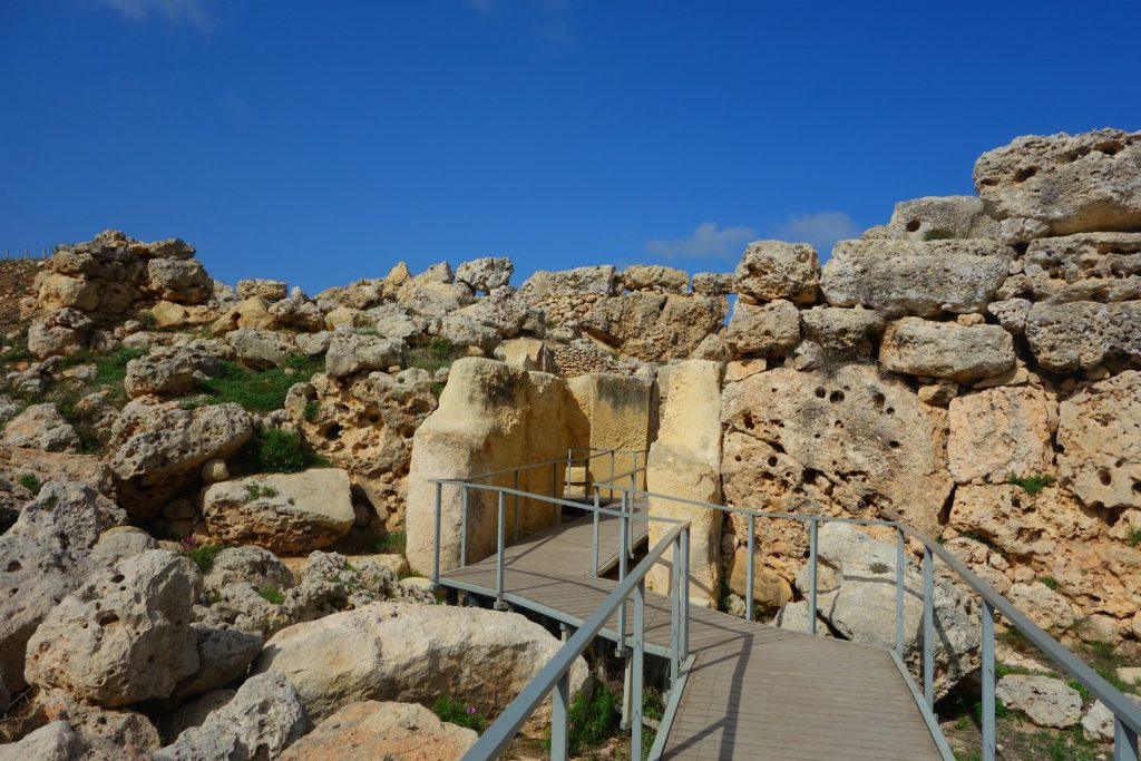Entrance to Megalithic Temples
