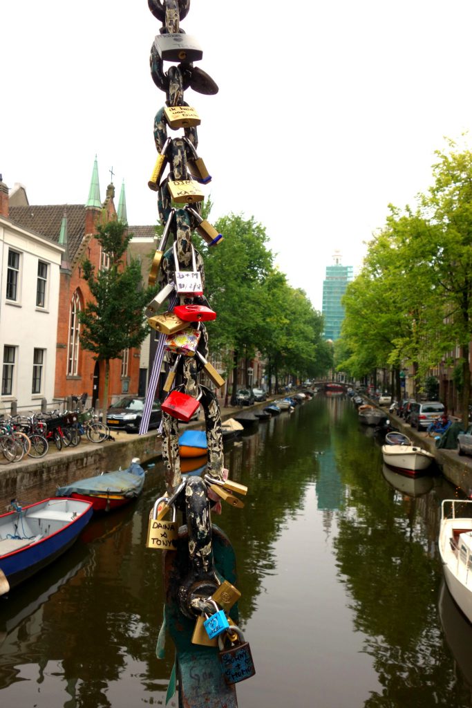 Seventeenth-Century Canal Ring Area of Amsterdam inside the Singelgrach in Holland