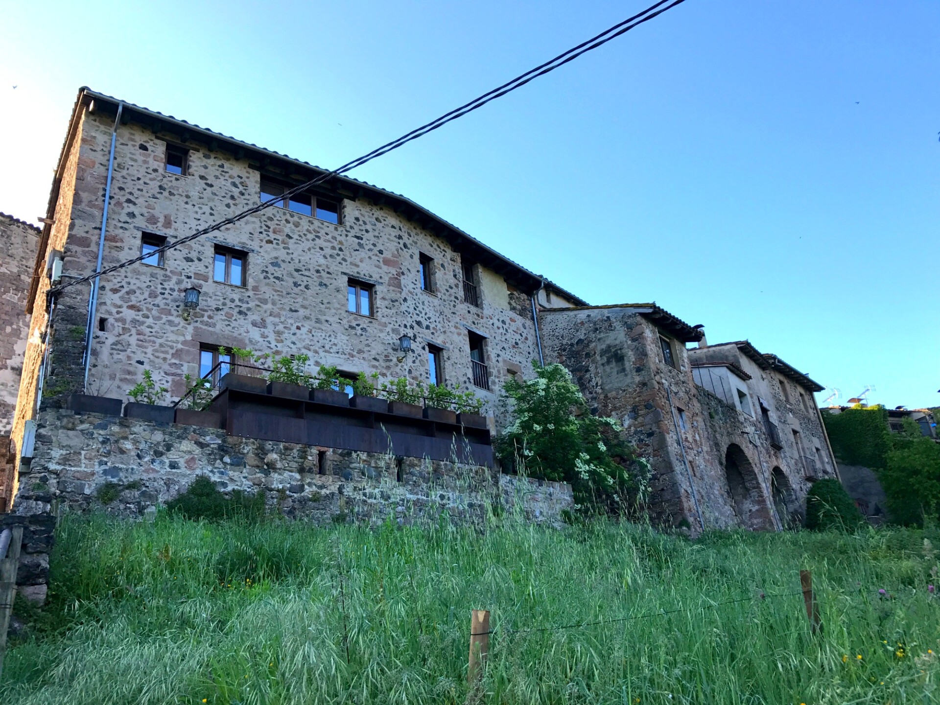 Catalansk middelalderhus omdannet til romantisk hotel i Santa Pau