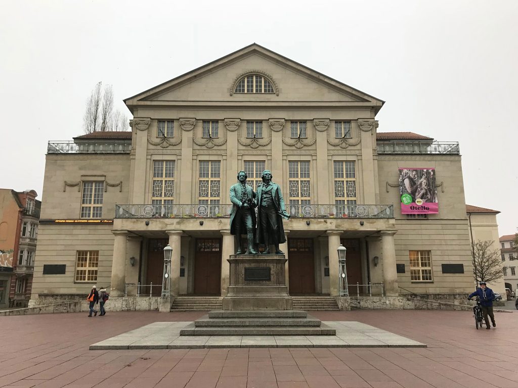 Goethe og Schiller monumentet