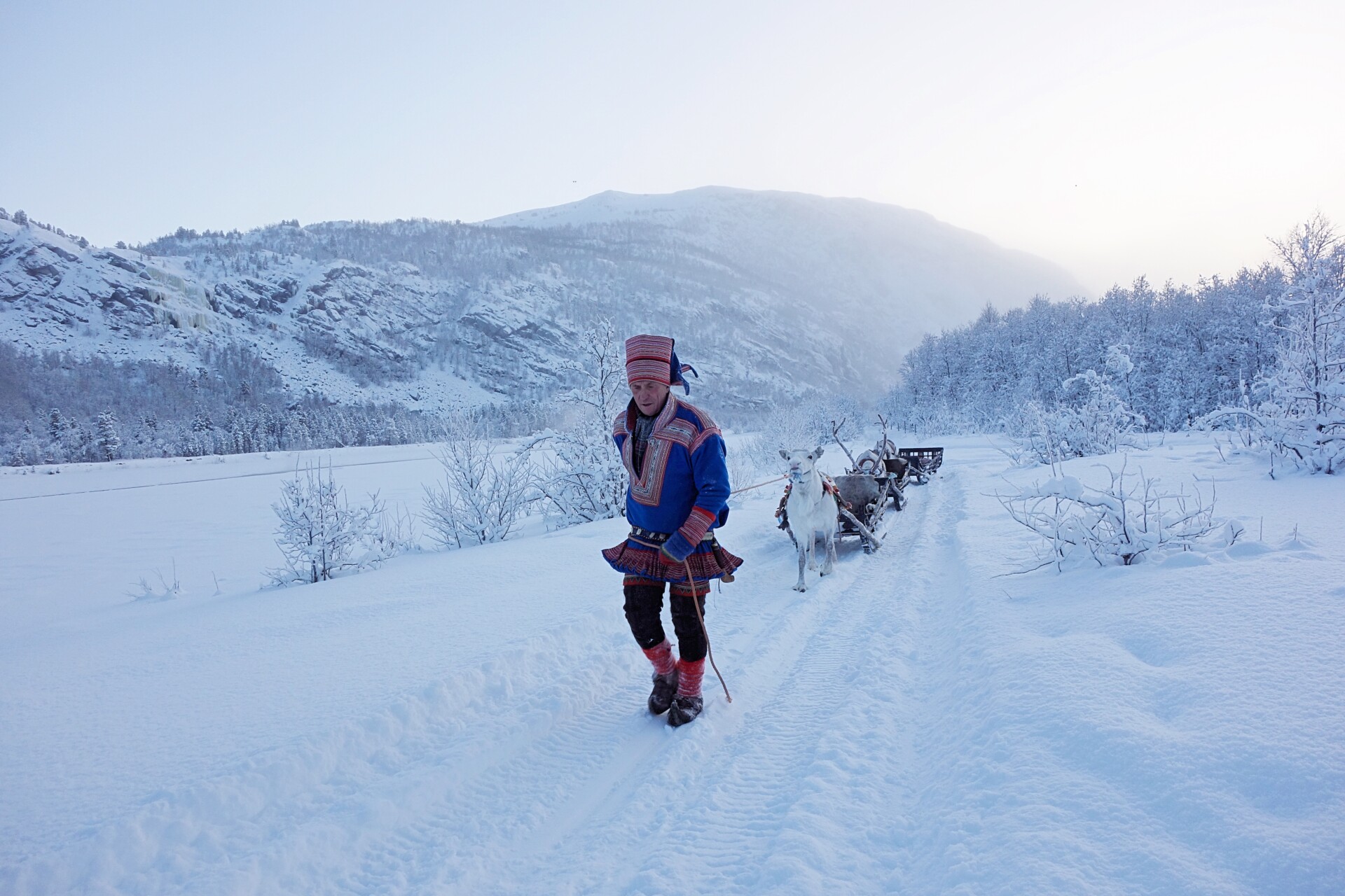 Vinter i Nordlysbyen Alta