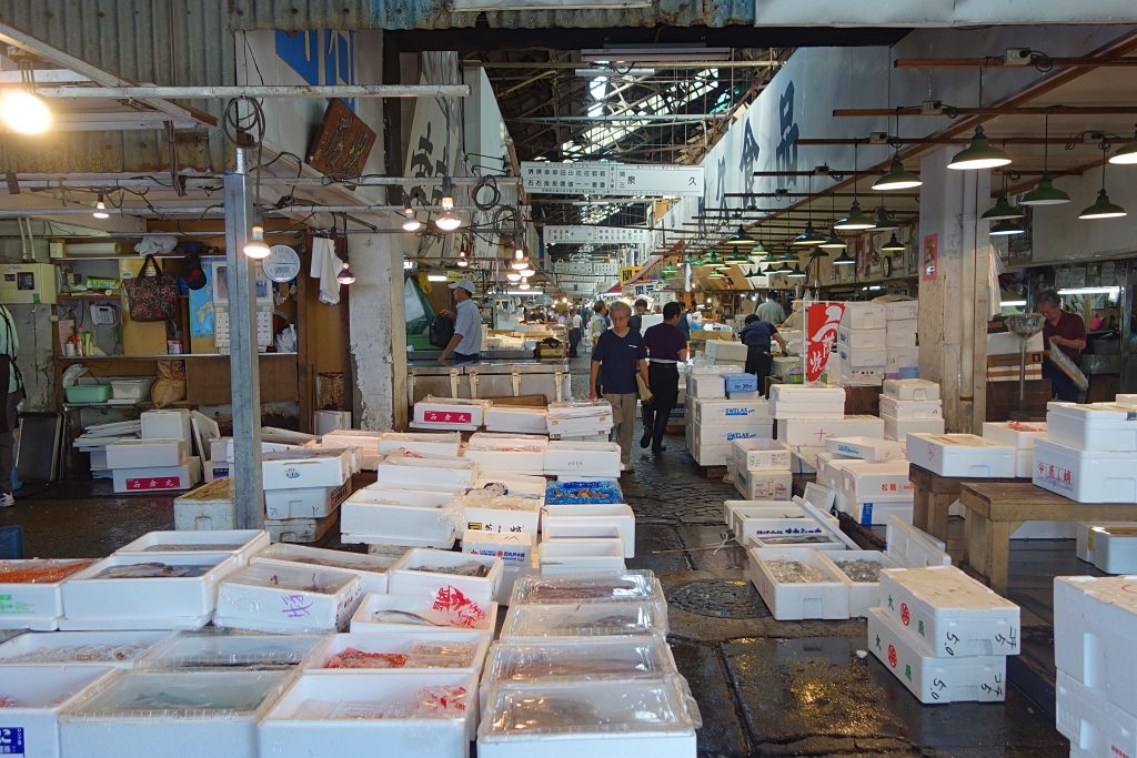 Tsukiji Fiskemarked