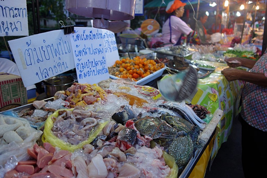 Autentiske natmarkeder i Ayutthaya