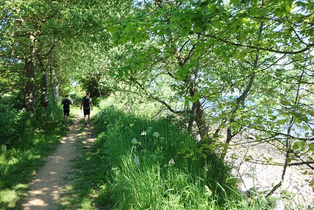 Gendarmstien ved strand og natur
