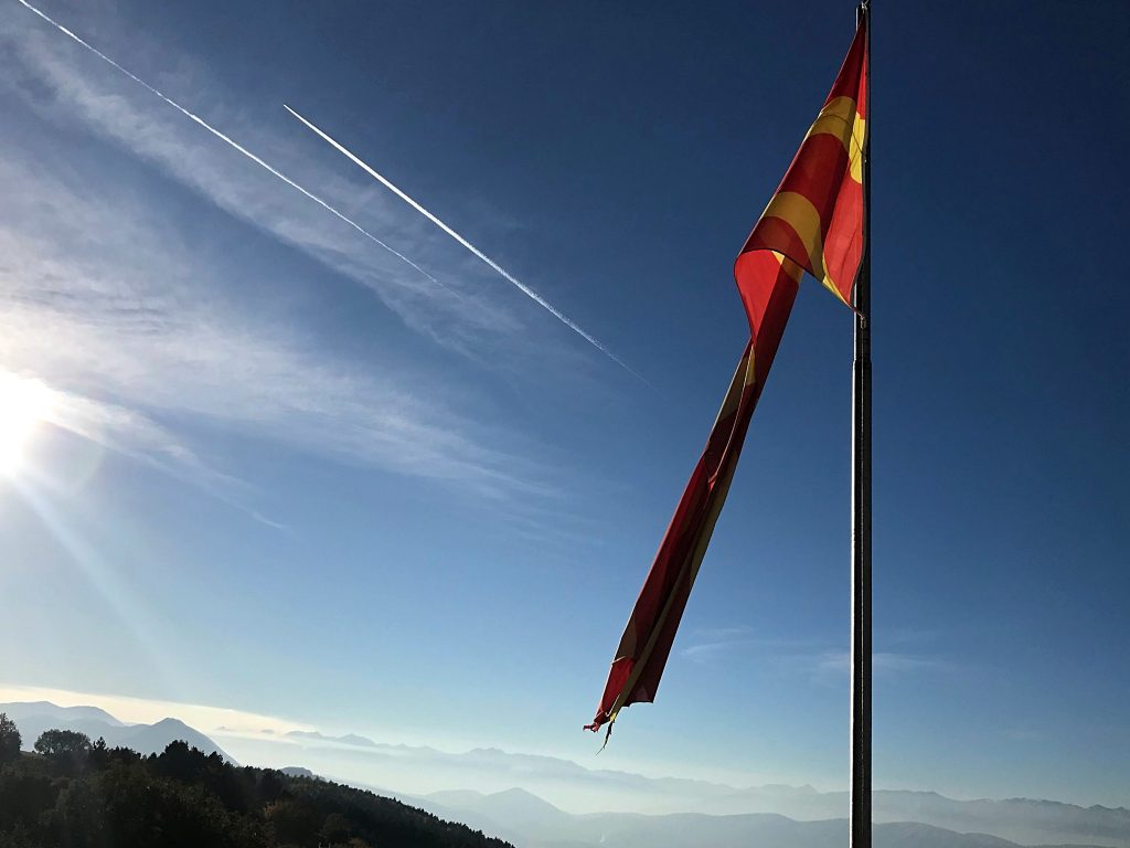 udsigten fra Vodno bjerget