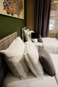 Twin beds hotelværelse på London Bed & Breakfast