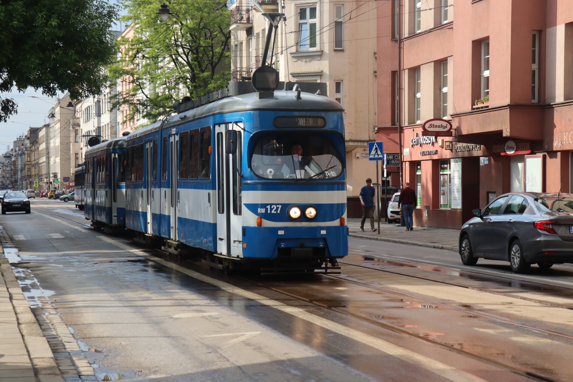 Offentlig transport og billig taxi i Krakow