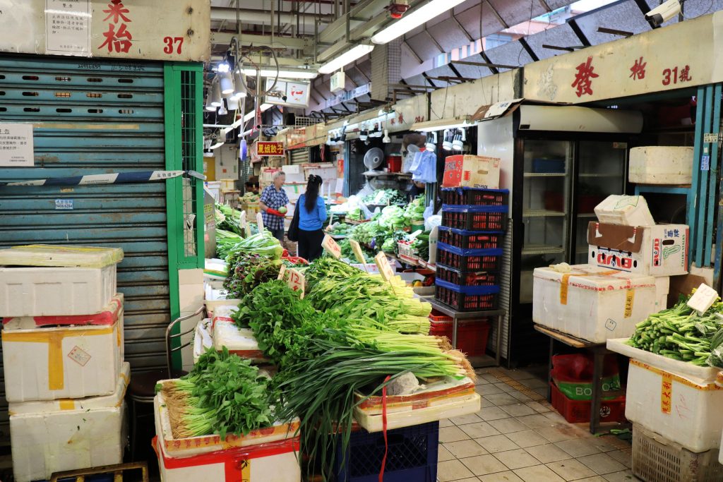 Fa Yuen Street Market vegetables