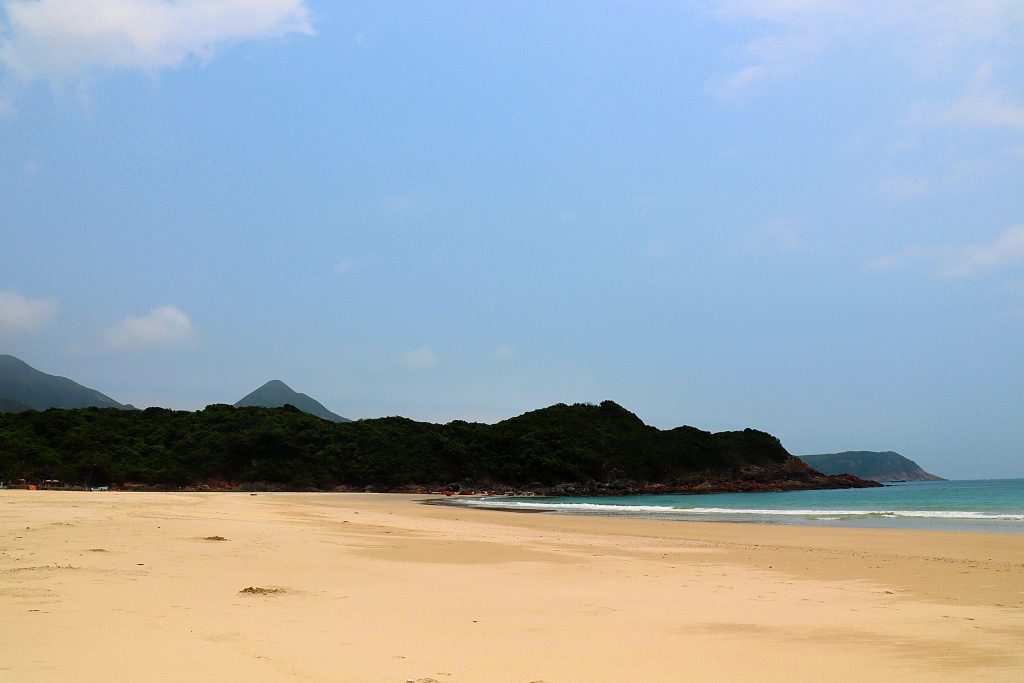 Hong Kong flotteste strand Ham Tin Beach