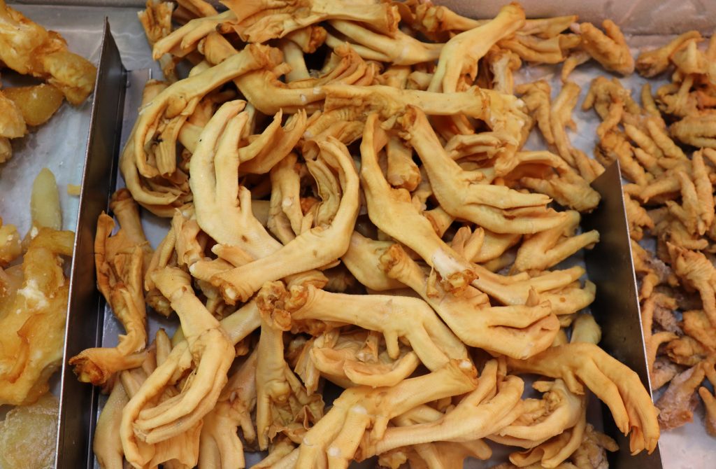 Kowloon City Market chicken feets