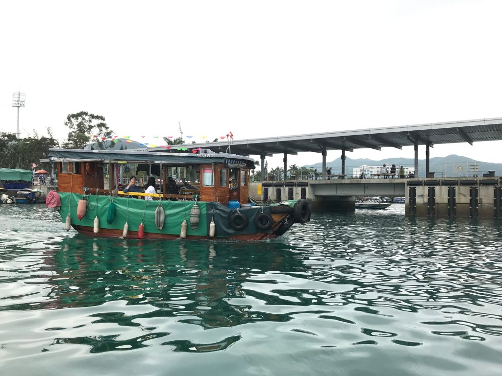 Local boat in Sai Kung