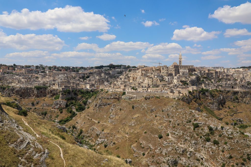 Panoramaudsigt over Sassi di Matera