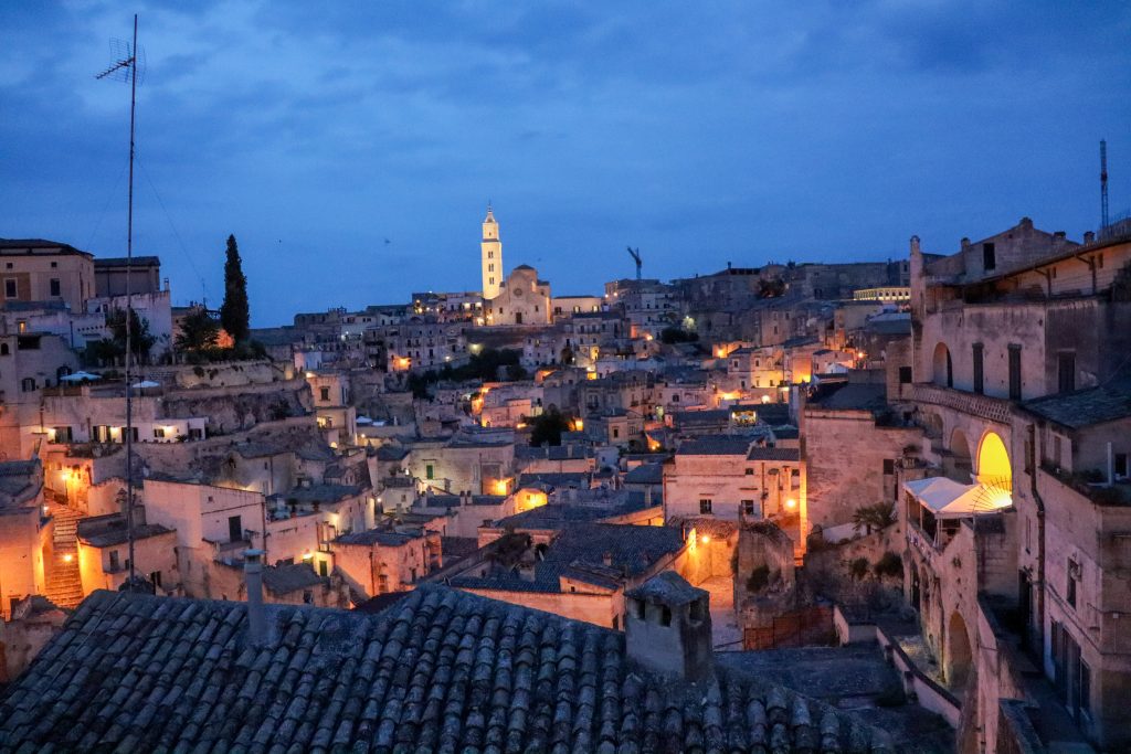 Sassi di Matera by night