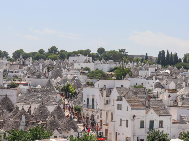 De maleriske trulli huse i Alberobello