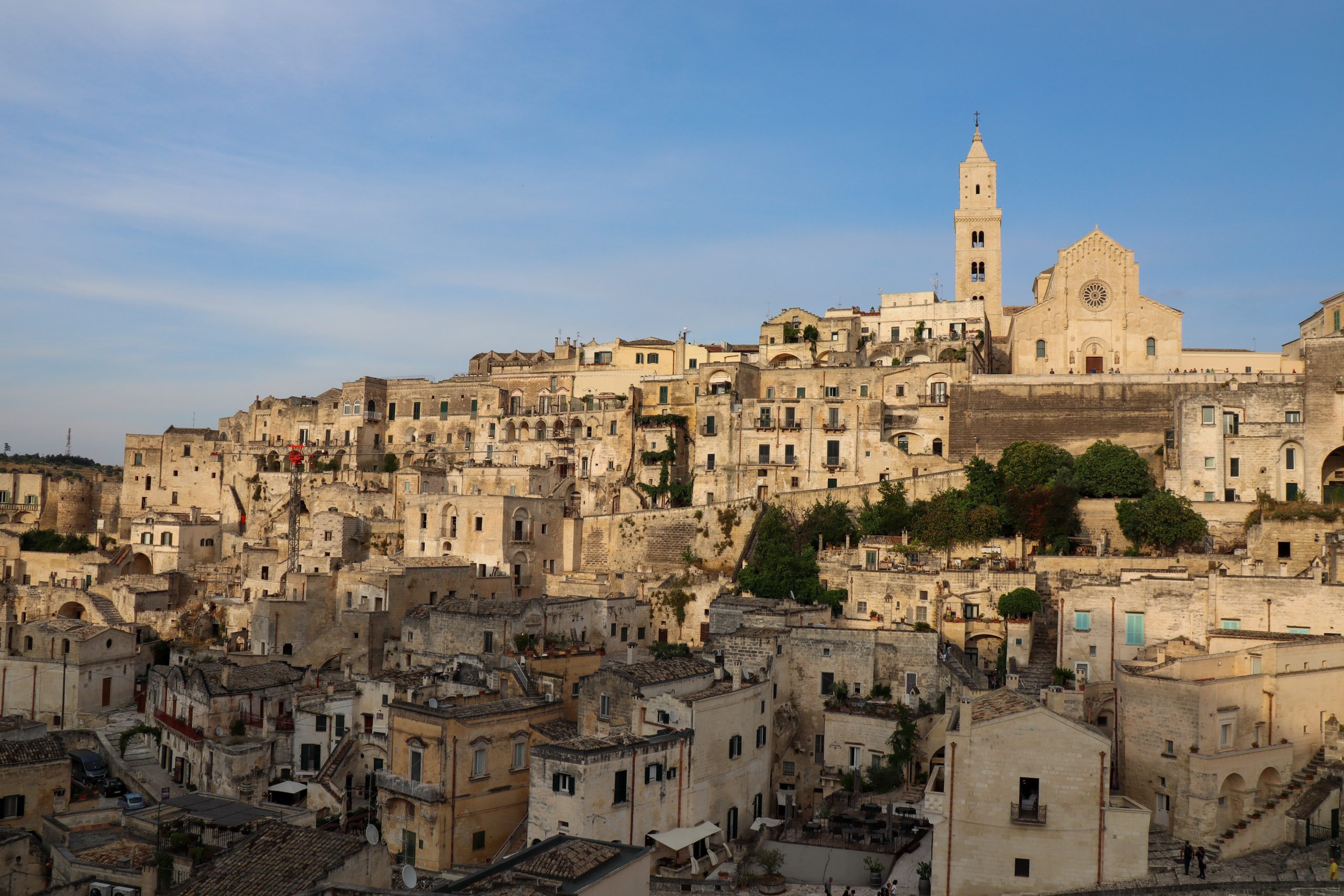 Hotel Sassi med ualmindelig smuk udsigt over Sassi di Matera