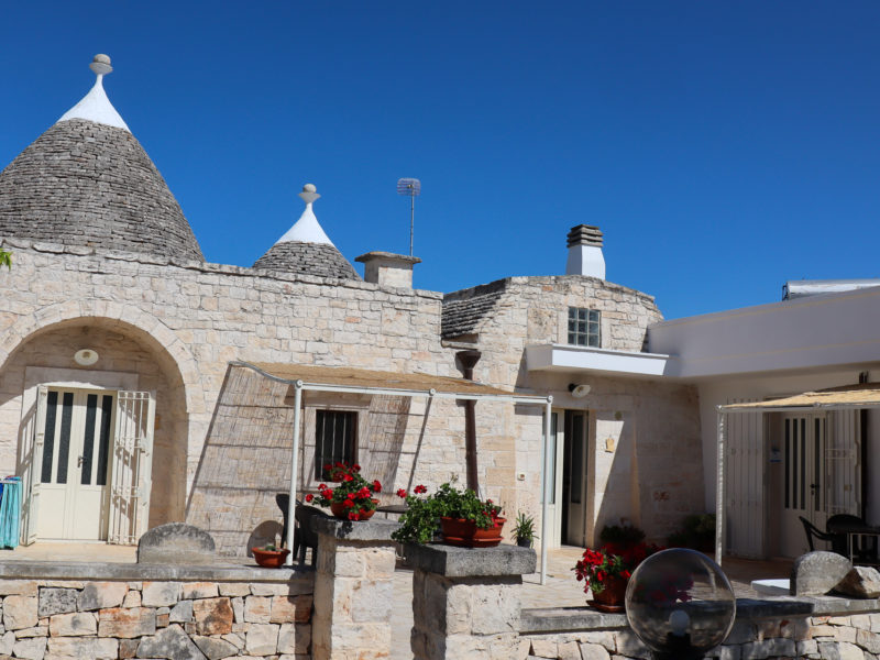 Overnat på en lokal trulli bondegård i Alberobello