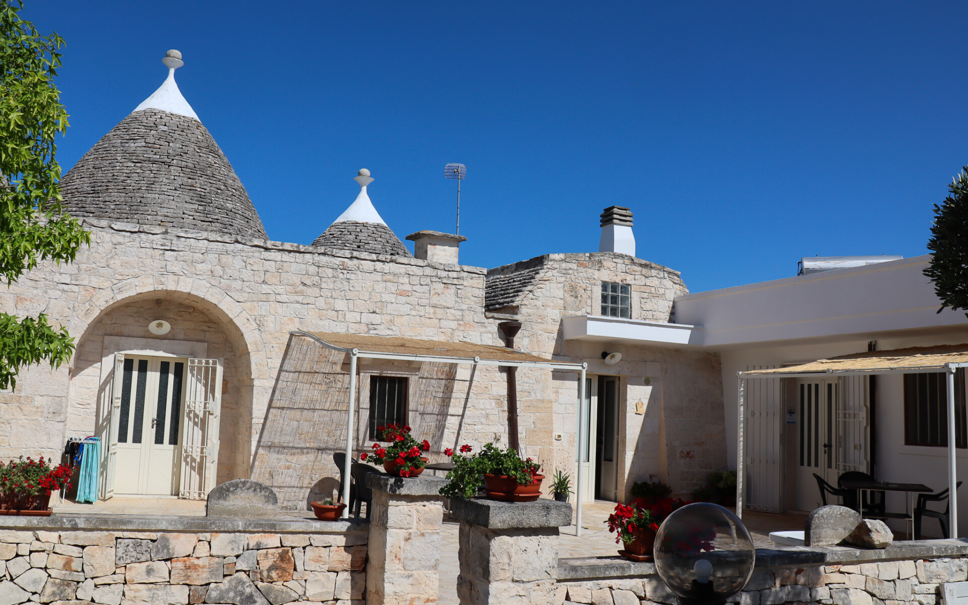 Overnat på en lokal trulli bondegård i Alberobello