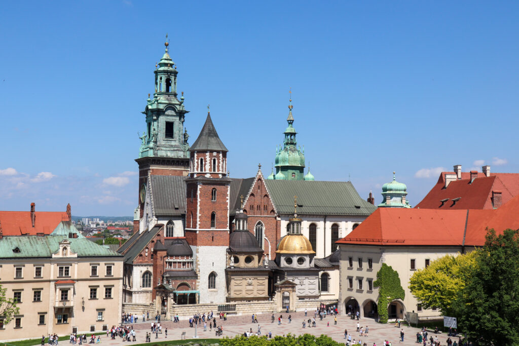 Det historiske centrum i Krakow