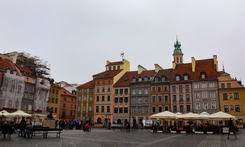 Historiske centrum i Warsawa