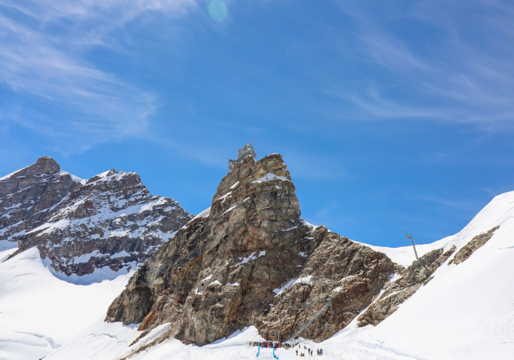 Jungfraujoch i Schweitz Unesco