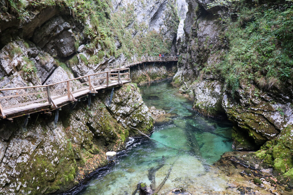 vandreturen Vintgar Gorge