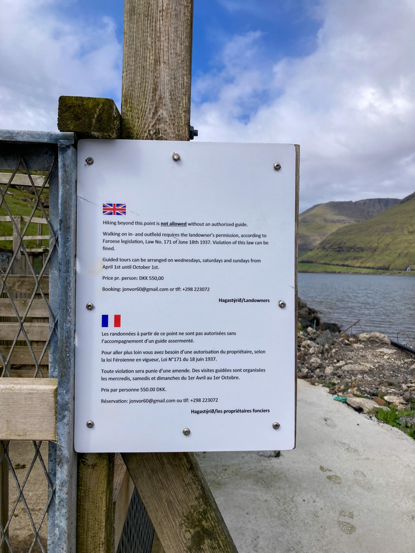 Drangarnir vandreturer koster penge på færøerne