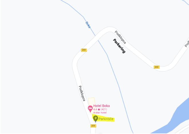 Parkering boka vandfald
