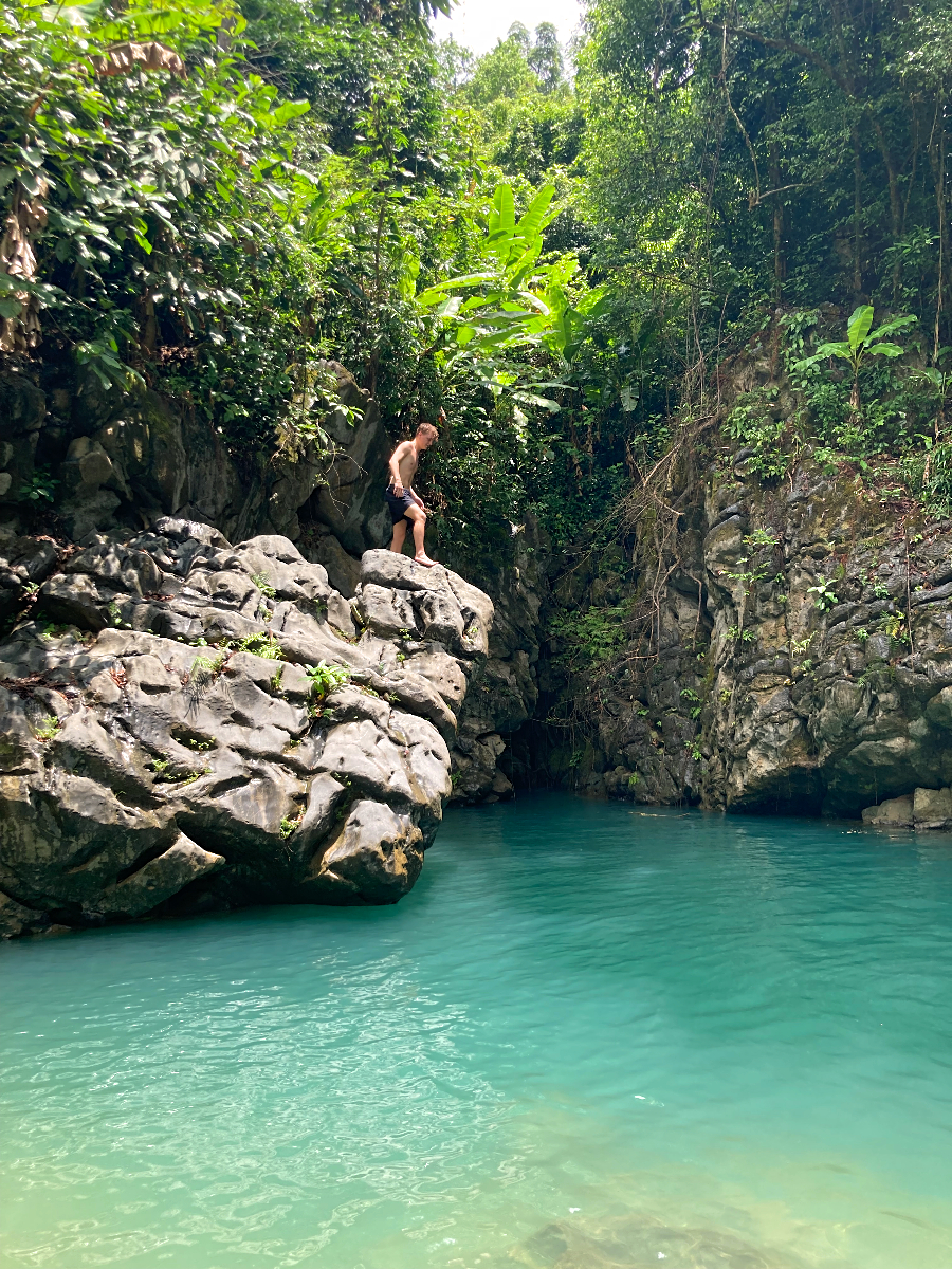 Mathias naturpool i Ma Da Valley